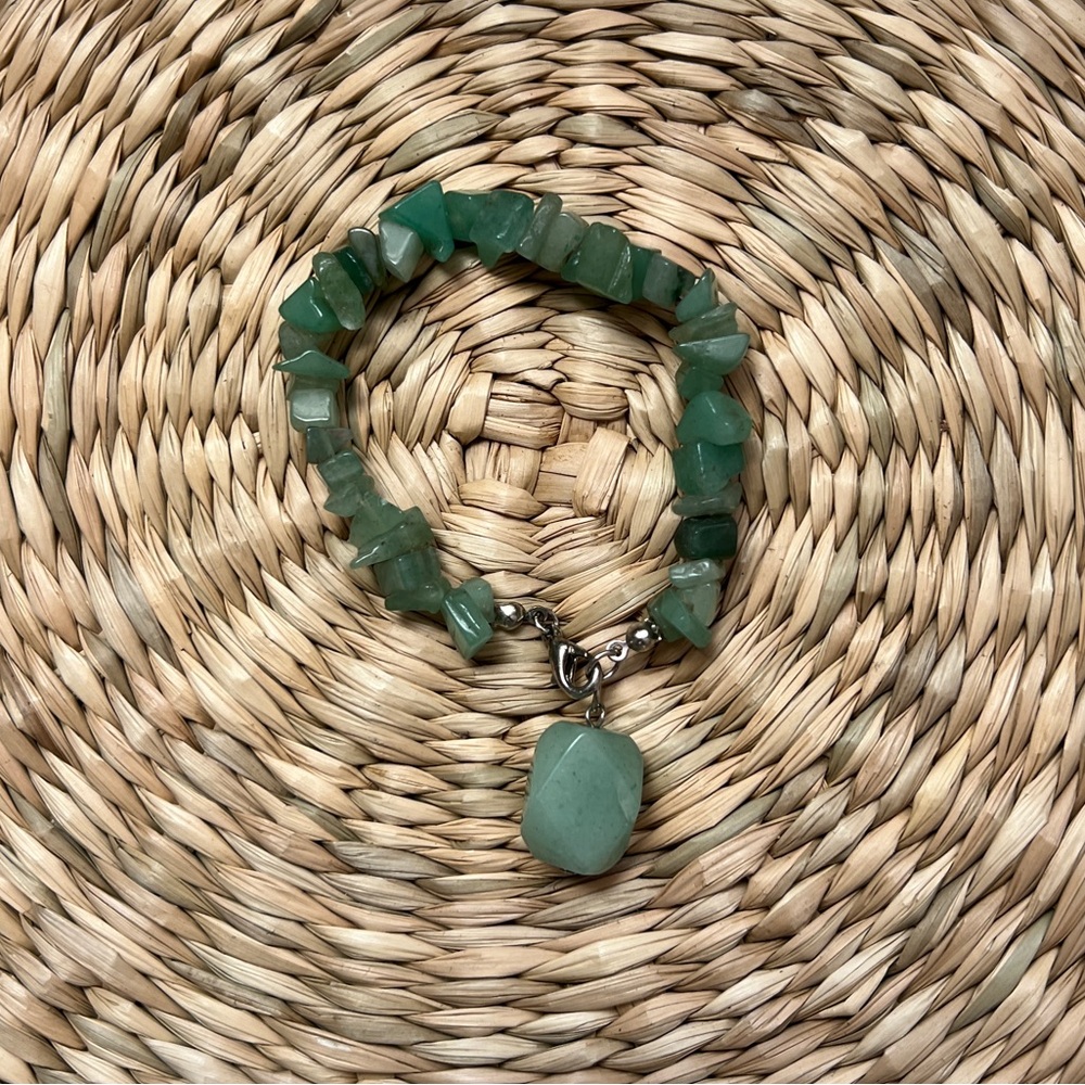 Aventurine chips bracelet